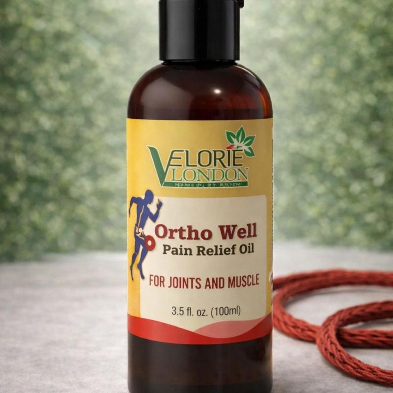 Ortho Well Pain Relief Oil (100 ml) By Velorie London